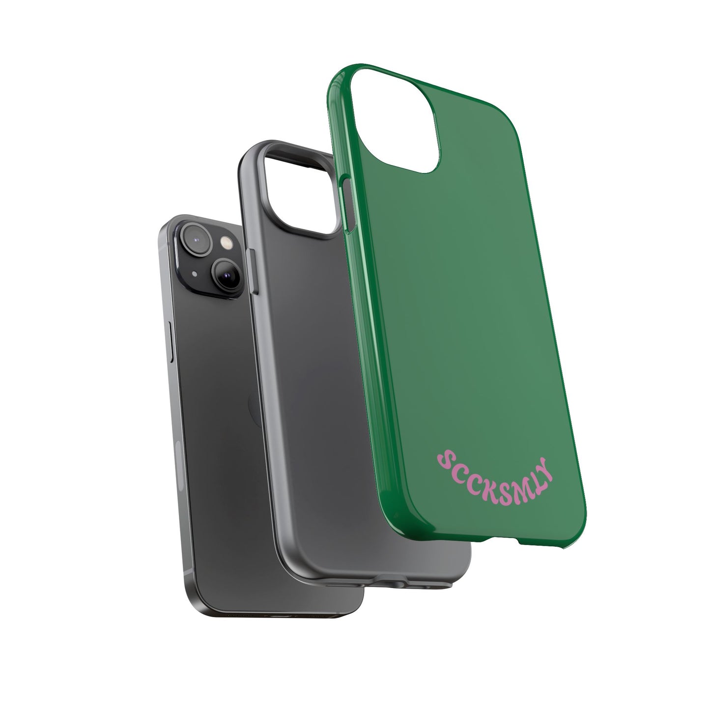 SOLID Garden Pink Tough Case for Apple