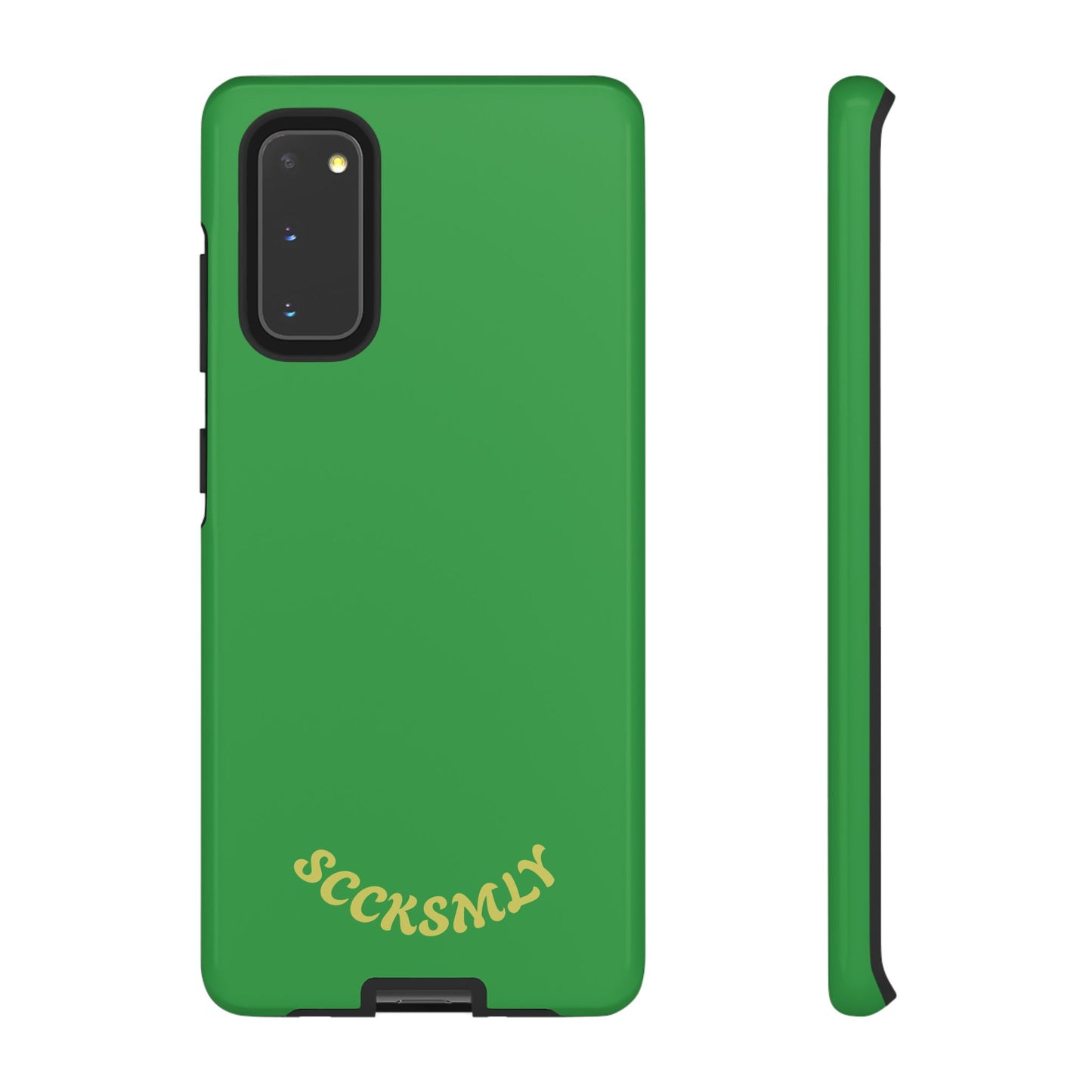 SOLID Green Grin Tough Case for Samsung