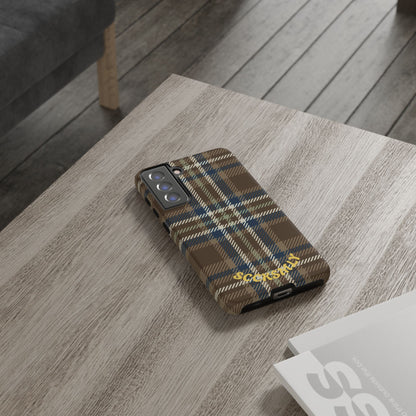 Earth and Sky Plaid Phone Case for Samsung