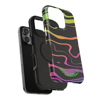 Dark Rainbow Phone Case for Apple