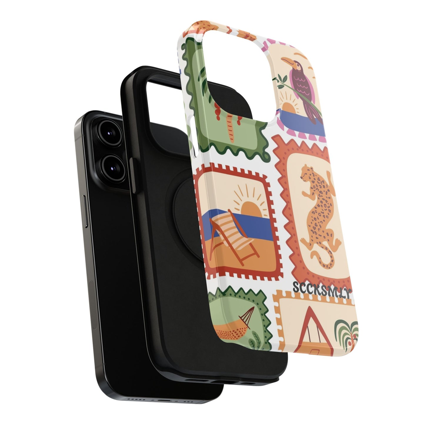 Tropical Print Phone Case for Apple
