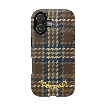 Earth and Sky Plaid Phone Case for Apple