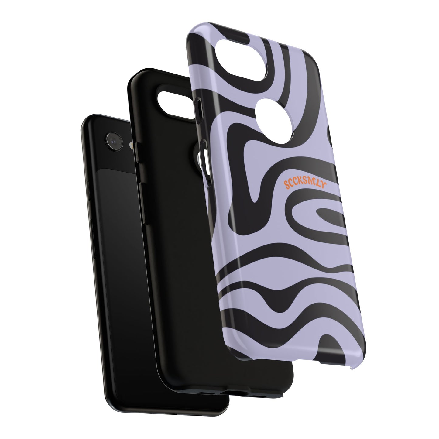 Purple Swirl Phone Case for Google Pixel