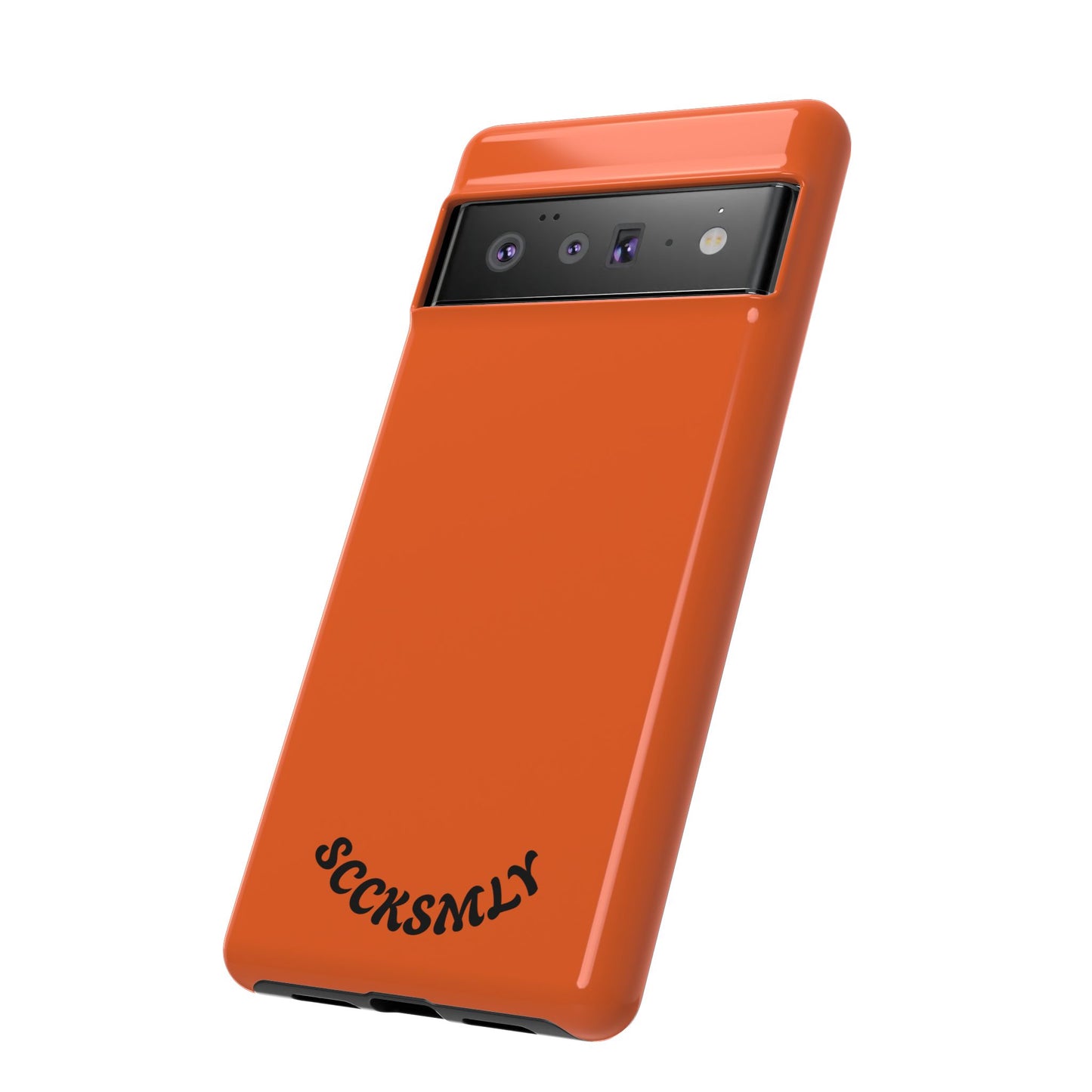 SOLID Tangerine Tough Case for Google Pixel