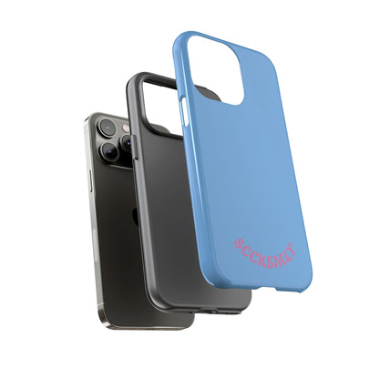 SOLID Blue Candie Tough Case for Apple