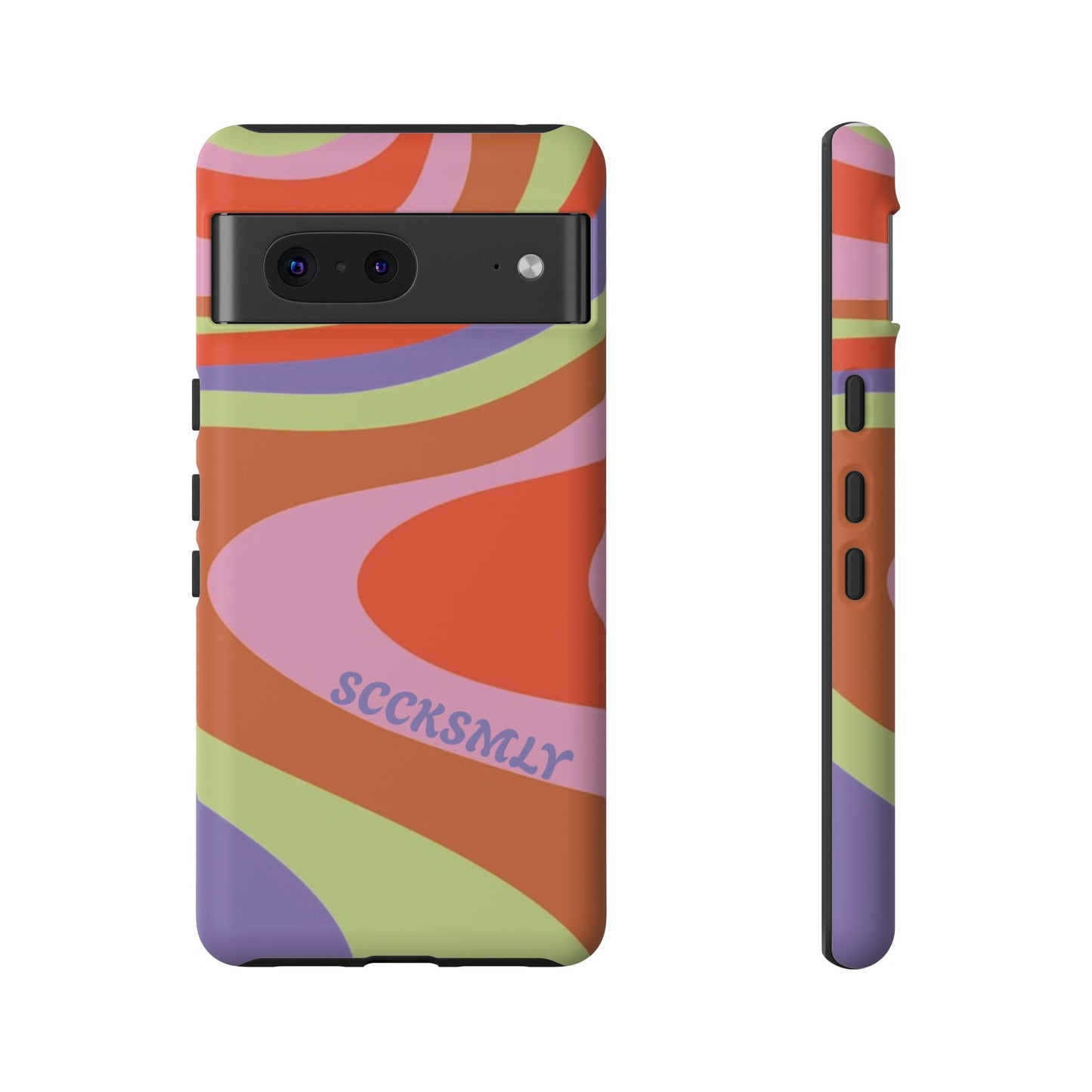 Curvy Swirl Phone Case for Google Pixel