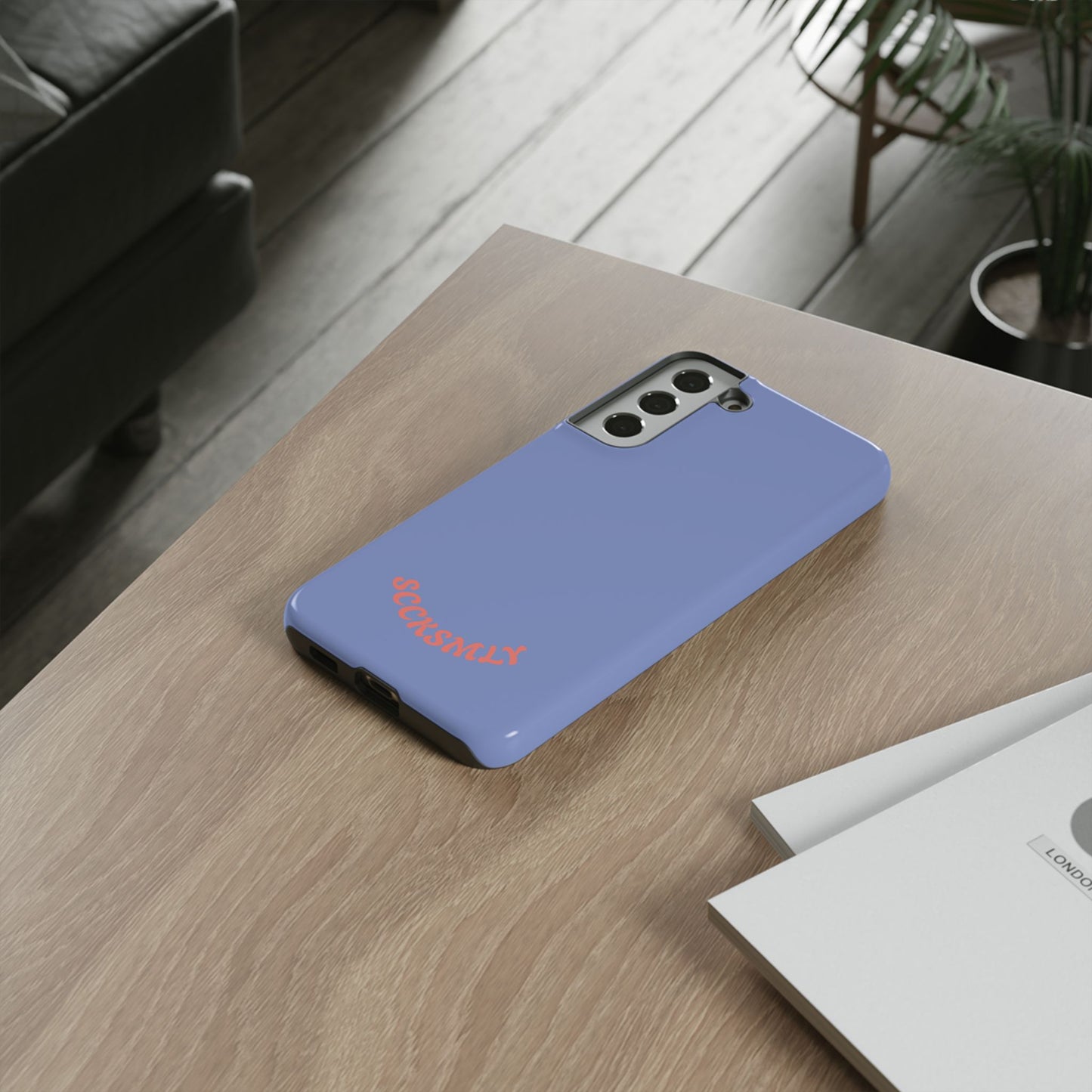 Periwinkle Blue Tough Phone Case for Samsung