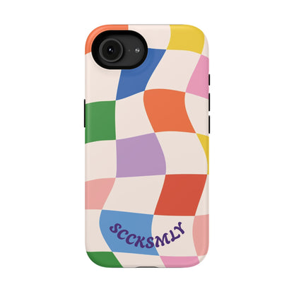 Checker Flicker Phone Case Apple