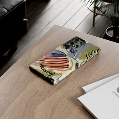 Botanical Strokes Palette Tough Phone Case for Samsung