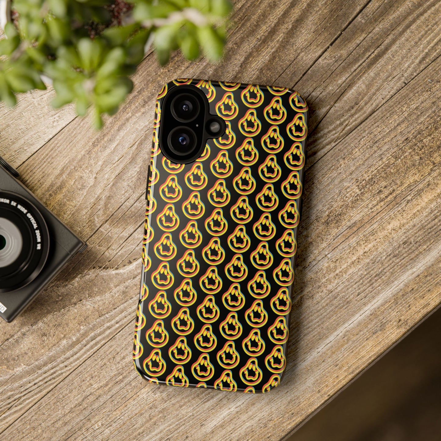 Solid SCCKSMLY Tough Phone Case for Apple