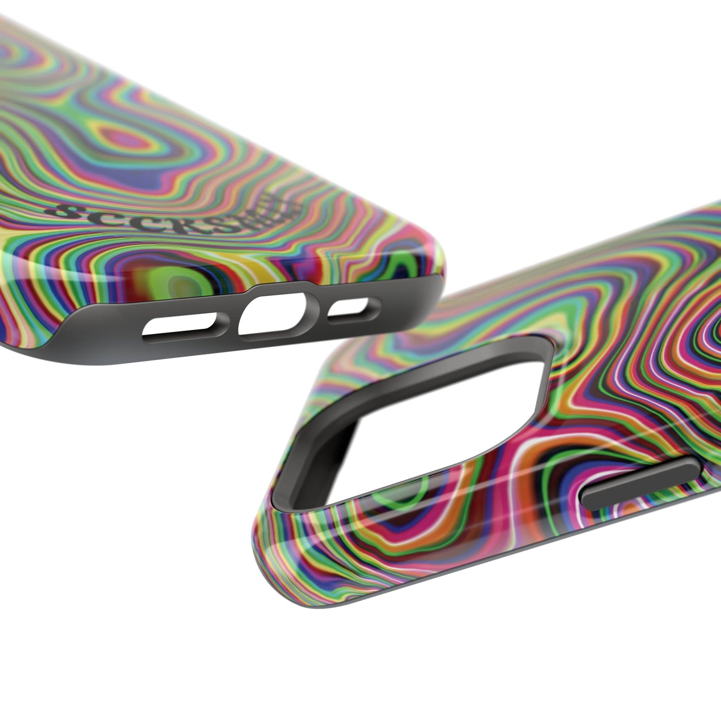 Acid Swirl Phone Case for Apple