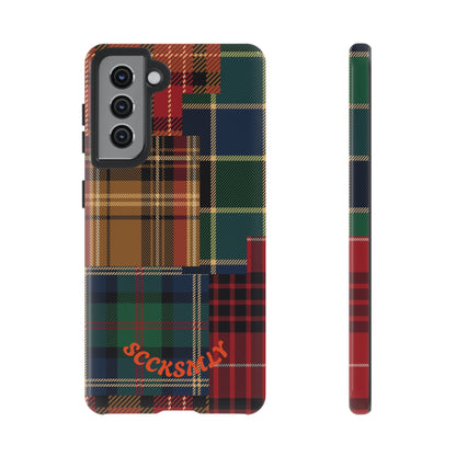 Heritage Hues Patchwork Tough Phone Case for Samsung