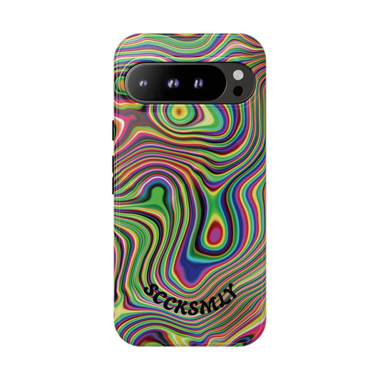 Acid Swirl Phone Case for Google Pixel