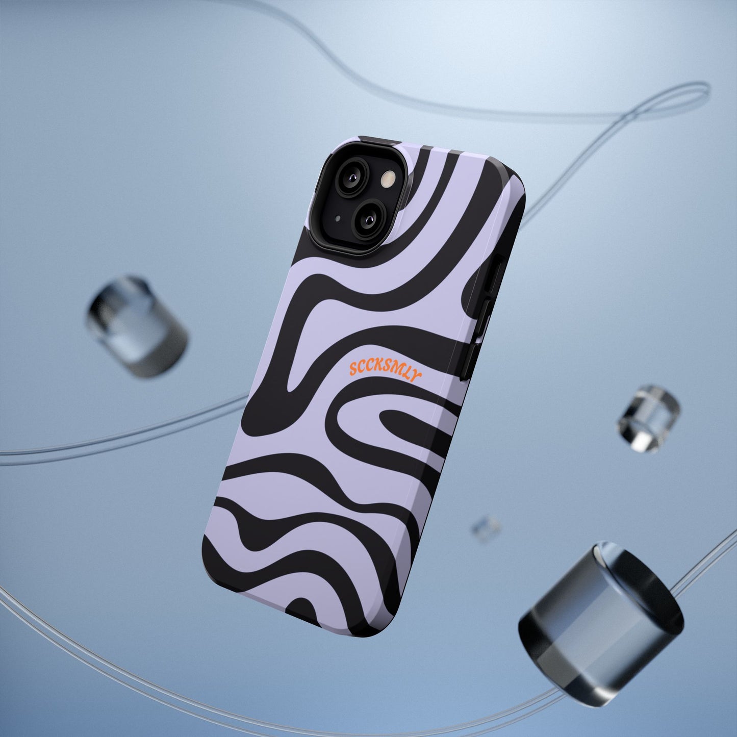 Purple Swirl Phone Case for Apple