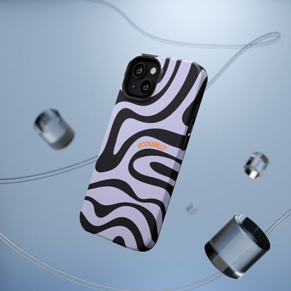 Purple Swirl Phone Case for Apple