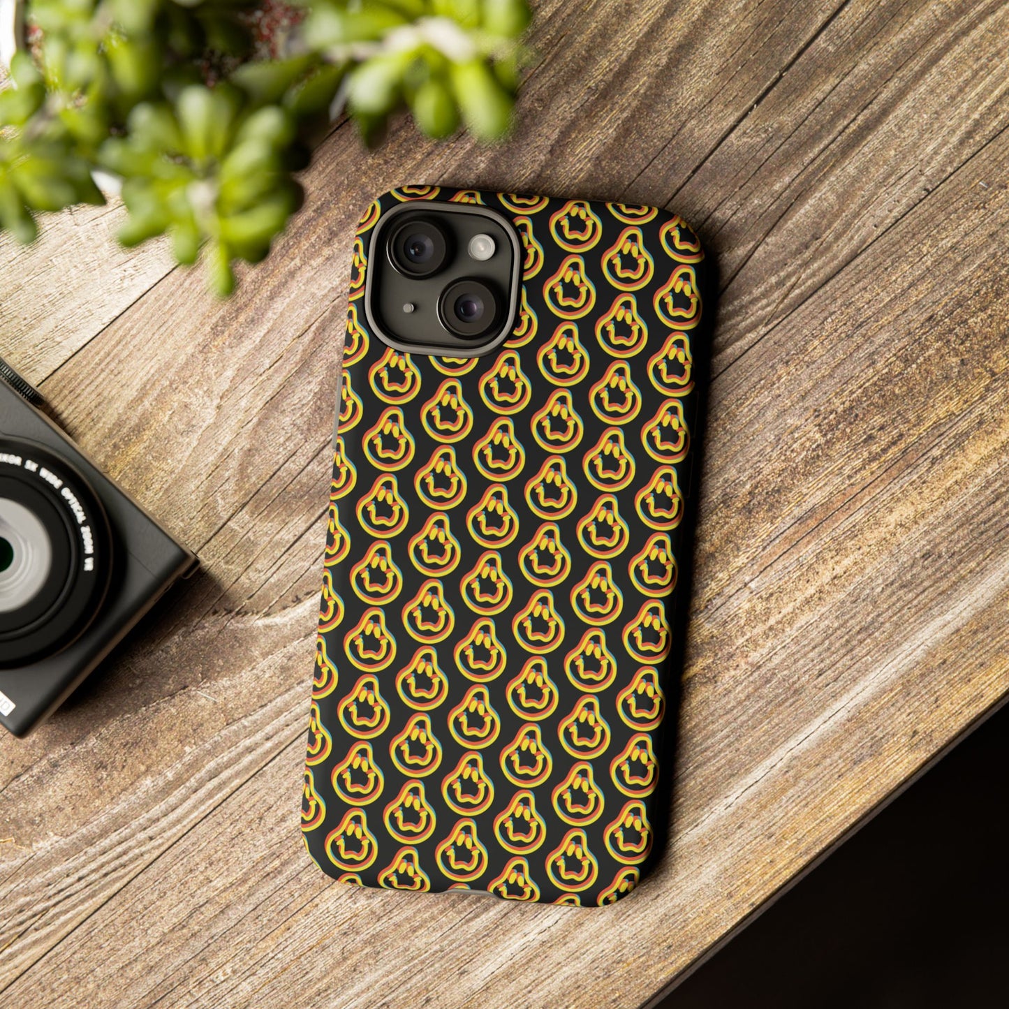 Solid SCCKSMLY Tough Phone Case for Apple
