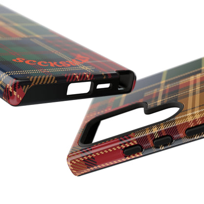 Heritage Hues Patchwork Tough Phone Case for Samsung