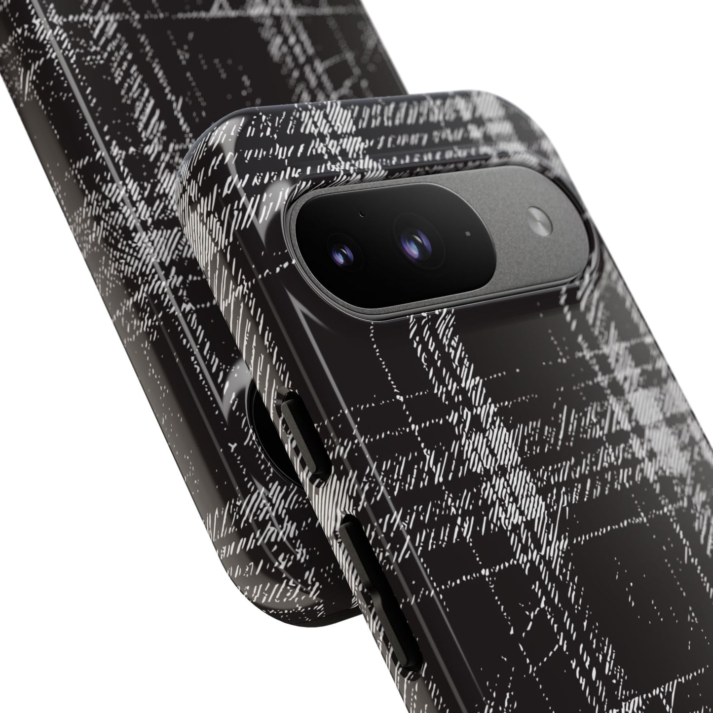 Smoky Grungy Plaid Phone Case for Google Pixel