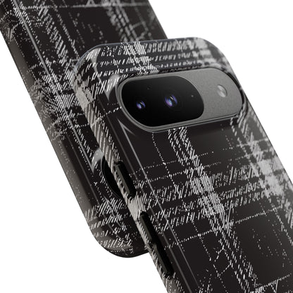 Smoky Grungy Plaid Phone Case for Google Pixel
