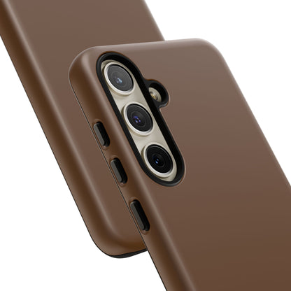 SOLID Chocolate Coco Tough Case for Samsung