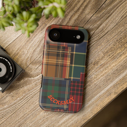 Heritage Hues Patchwork Tough Phone Case for Apple