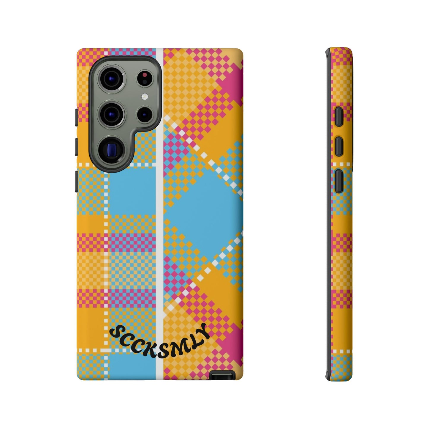 Pattern Punch Phone Case for Samsung