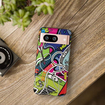 KaleidoWoah Tough Phone Case for Google Pixel