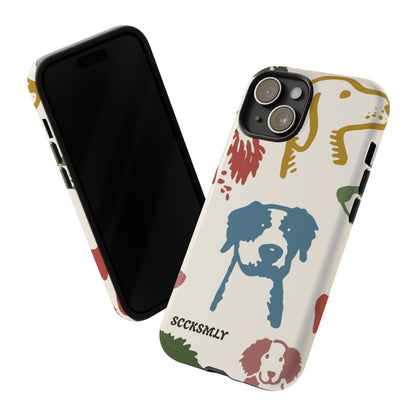 Paws & Portraits Tough Phone Case for Apple