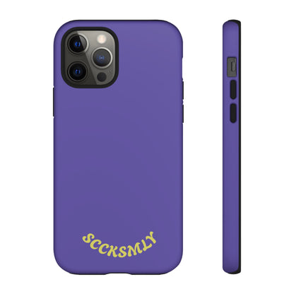 SOLID Dreamy Dusk Purple Tough Case for Apple