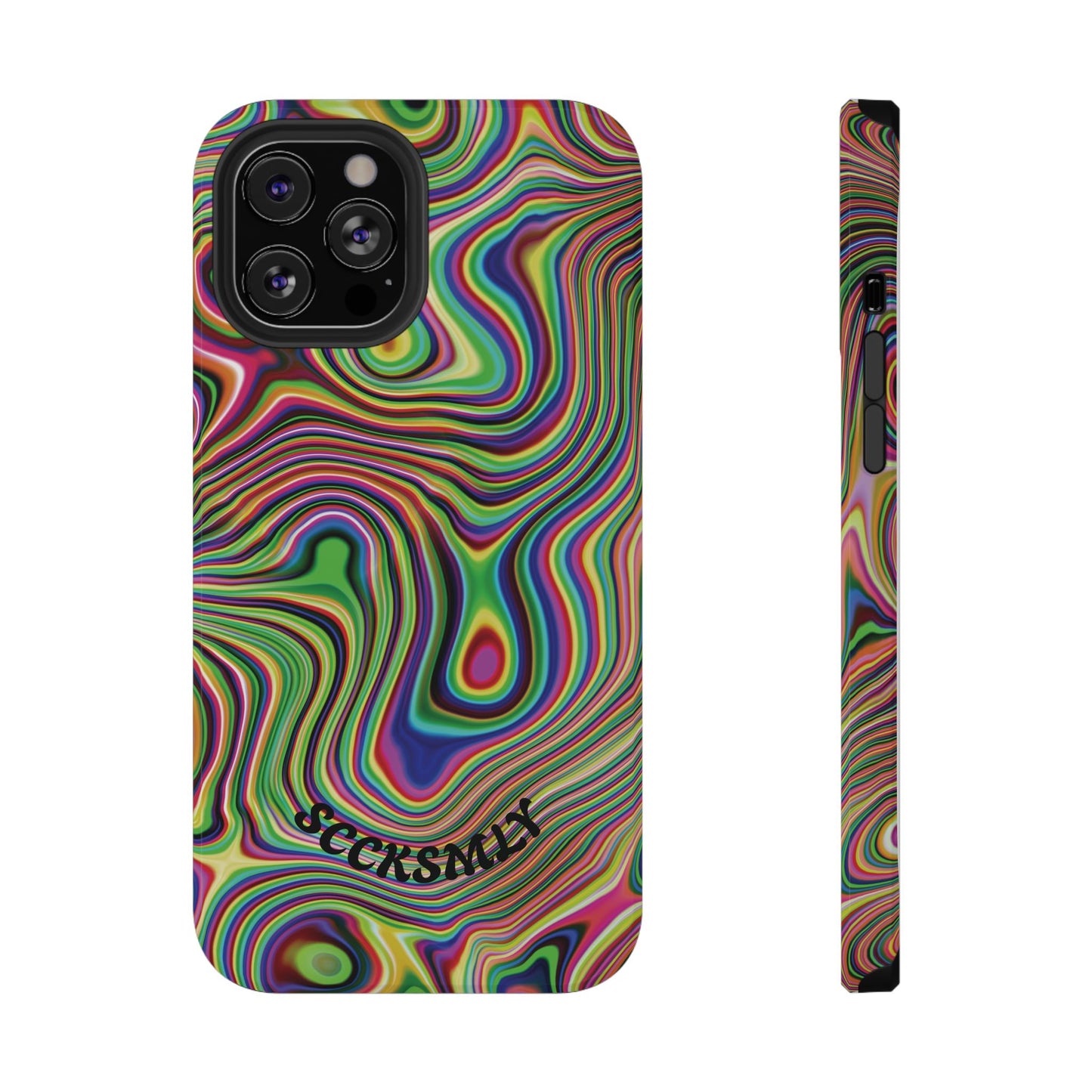 Acid Swirl Phone Case for Apple