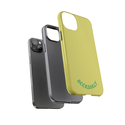 SOLID Lemon Pop Tough Case for Apple