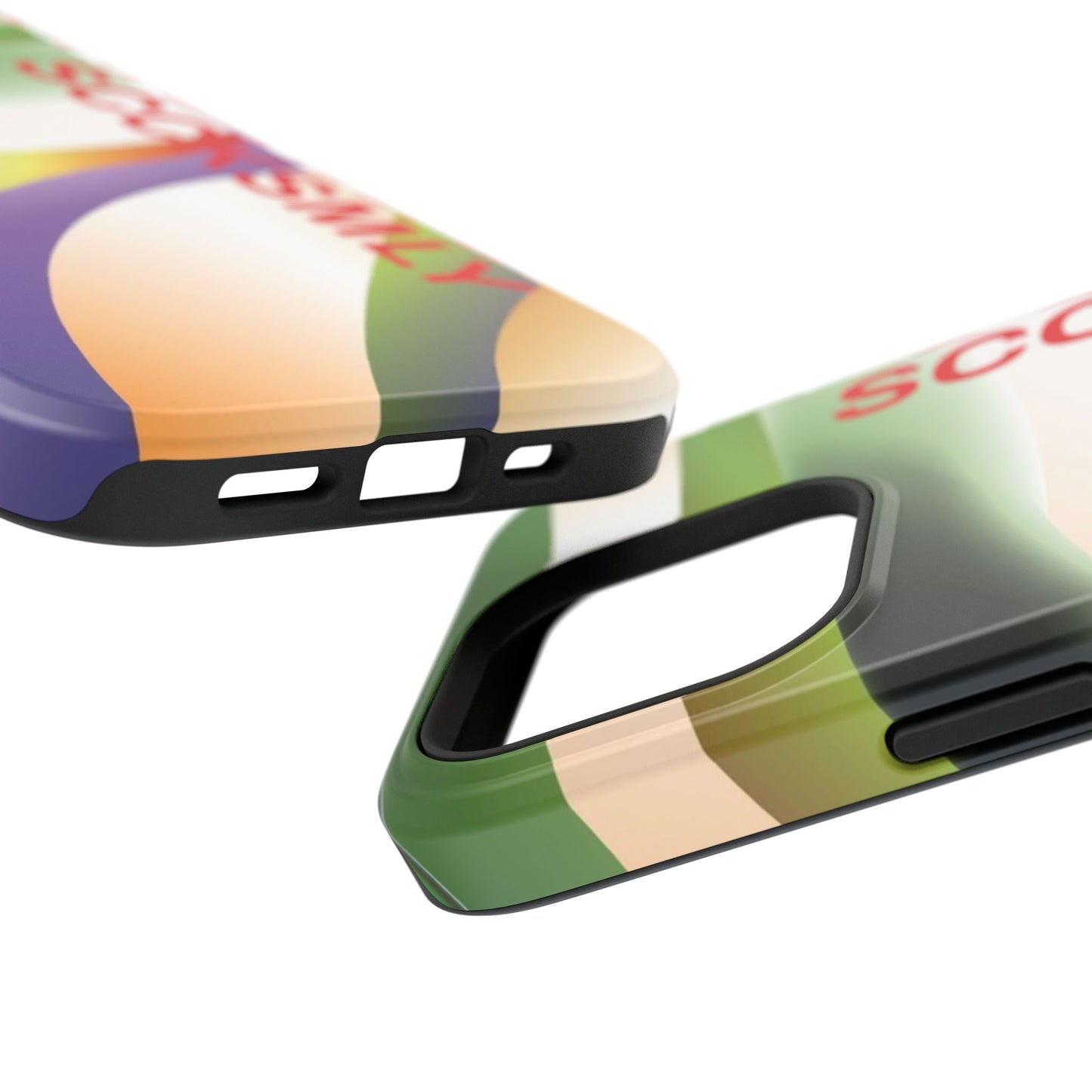 Green Waves Phone Case for "IOS or Apple"