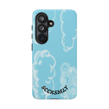 Comic Dot Sky Tough Phone Case for Samsung