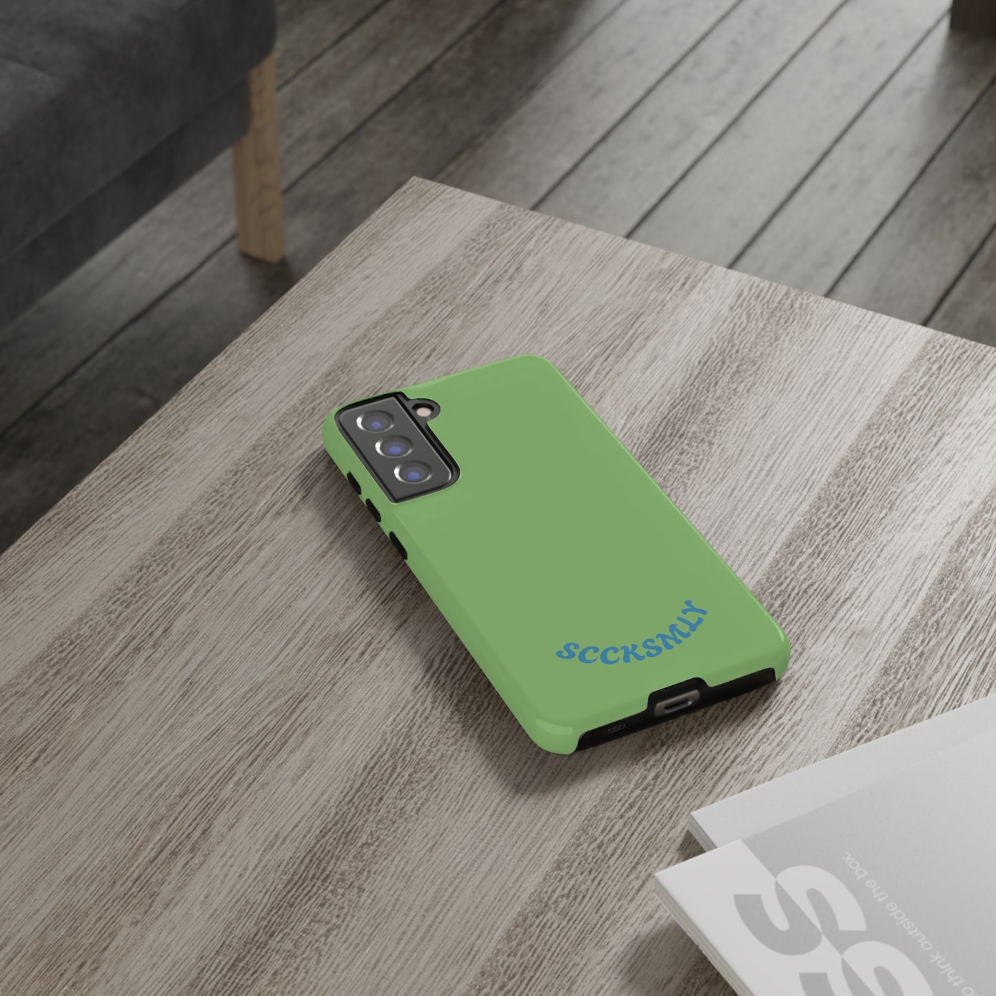 SOLID Sour Lime Tough Case for Samsung