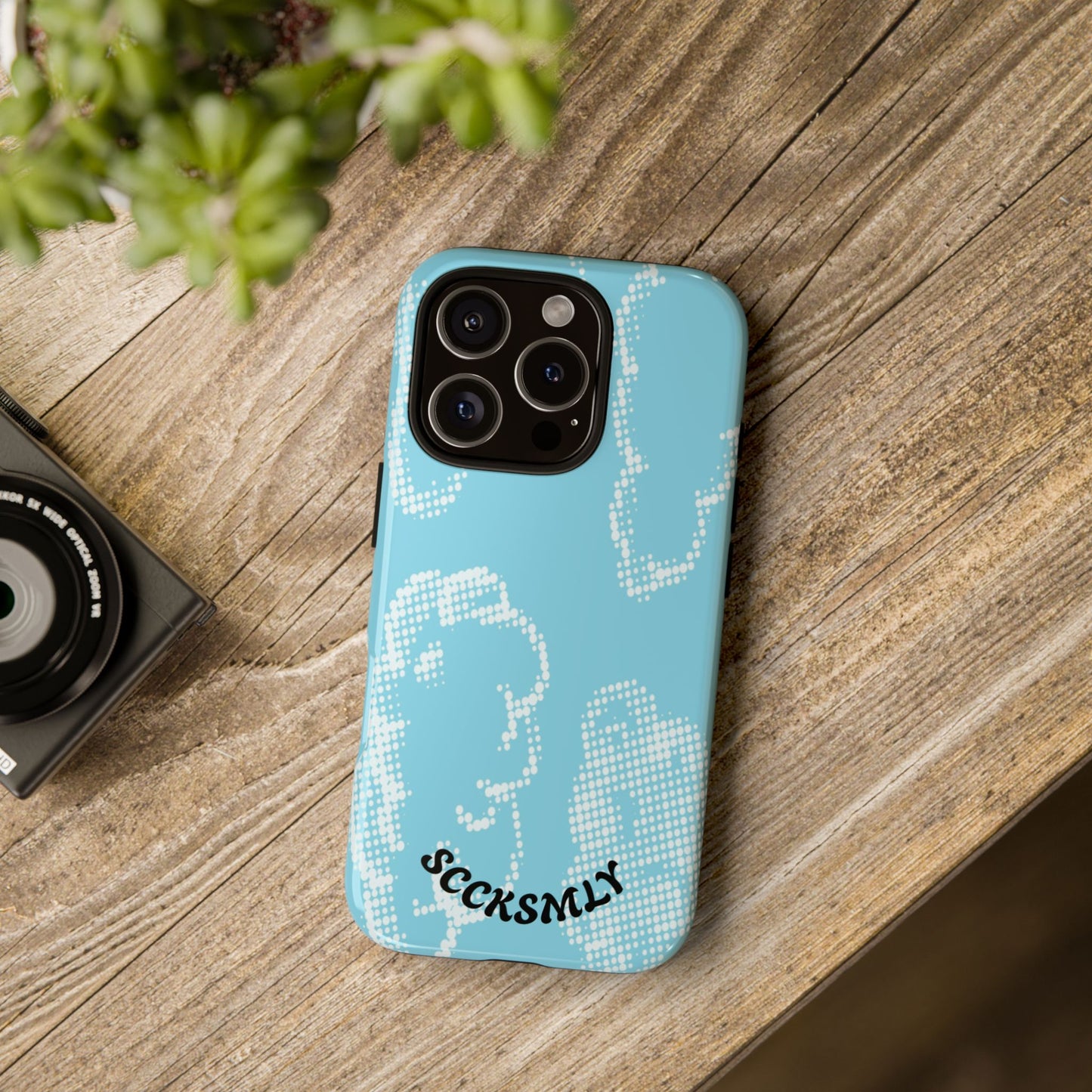 Comic Dot Sky Tough Phone Case for Apple