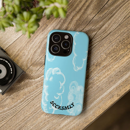 Comic Dot Sky Tough Phone Case for Apple