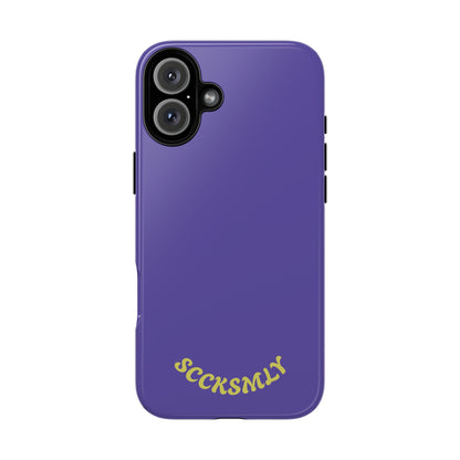 SOLID Dreamy Dusk Purple Tough Case for Apple