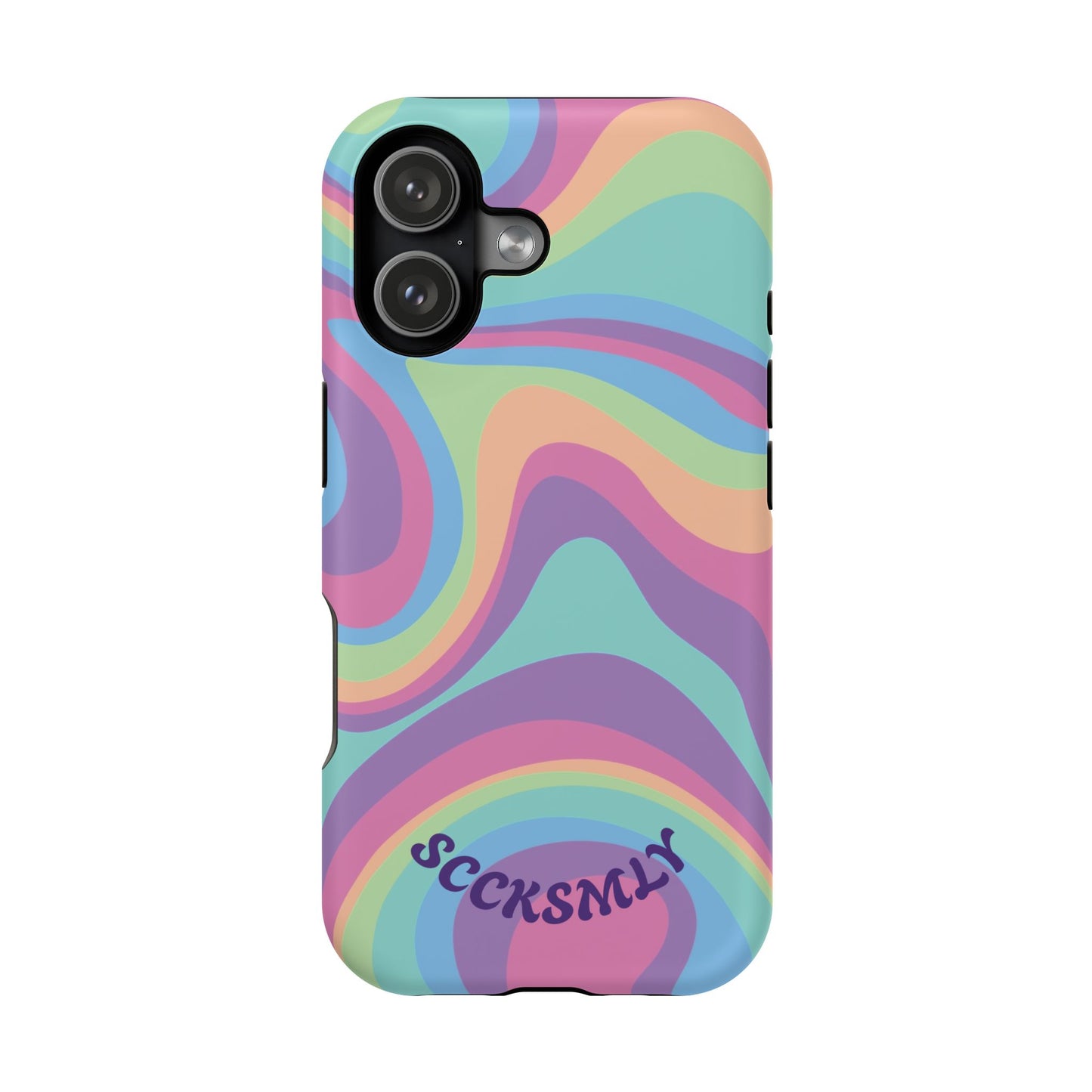 Pastel Swirl Phone Case for Apple