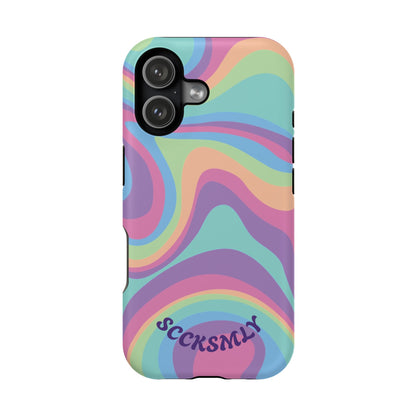 Pastel Swirl Phone Case for Apple
