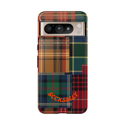 Heritage Hues Patchwork Tough Phone Case for Google Pixel
