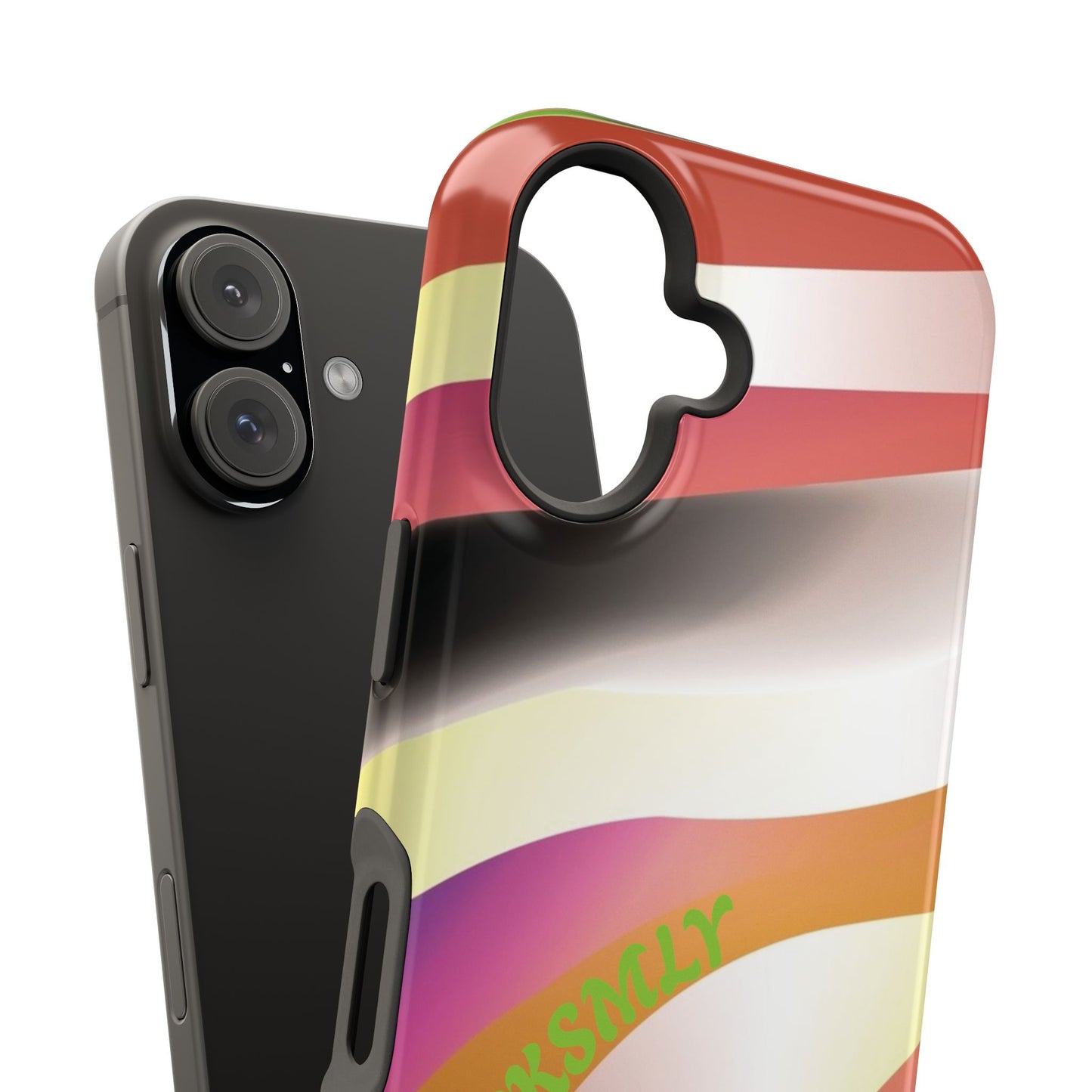 Neutral Waves Phone Case for Apple
