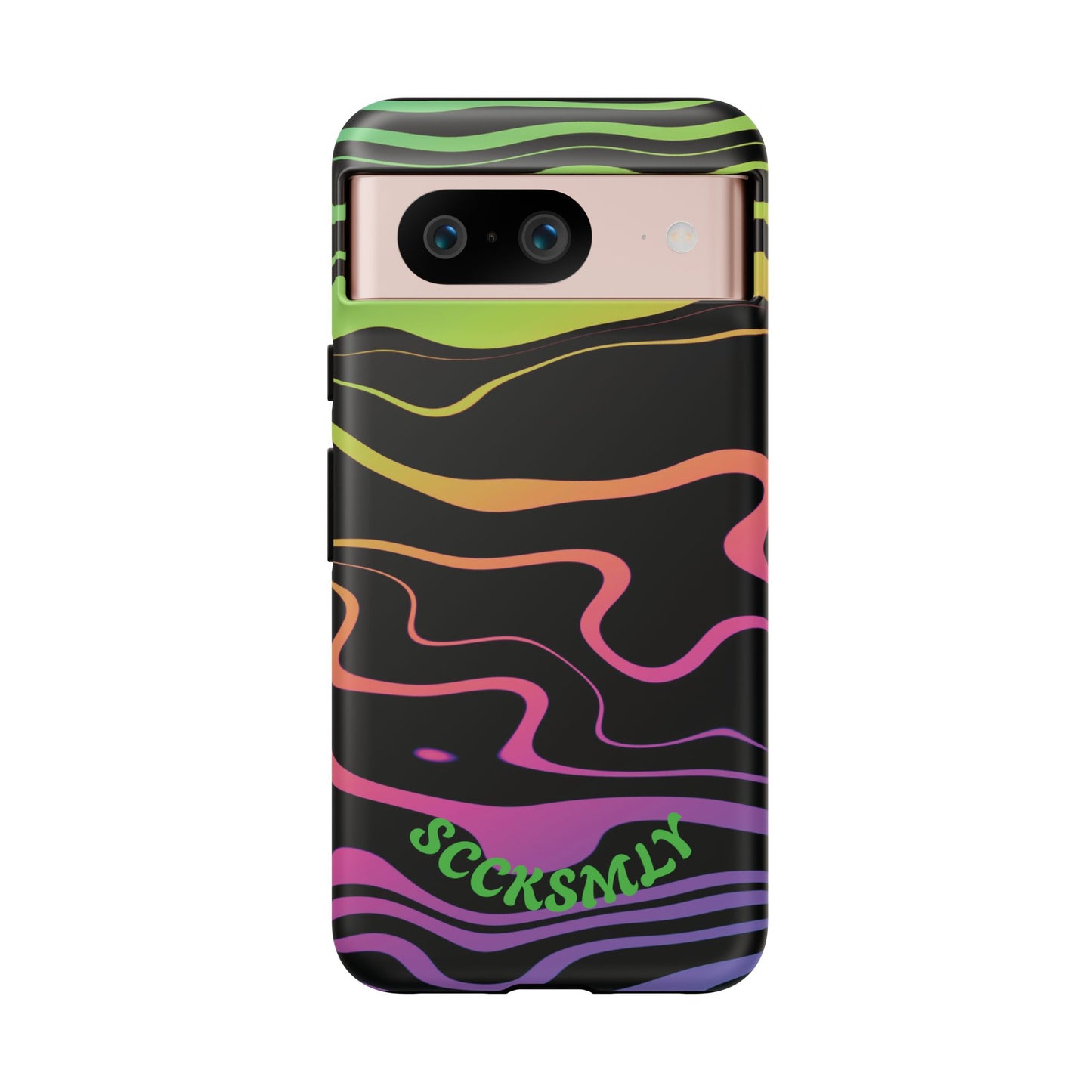 Dark Rainbow Tough Case For Google Pixel