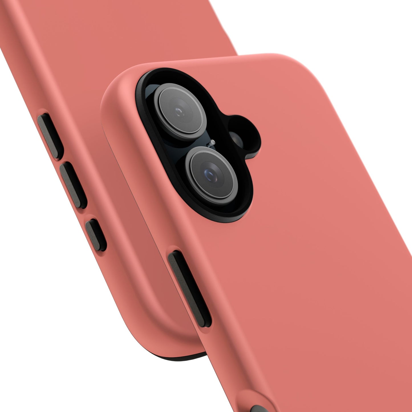 SOLID Guava Melon Wave Tough Phone Case for Apple