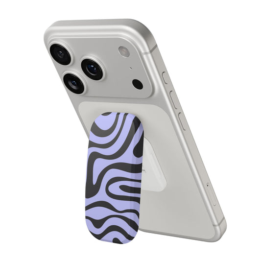 Clickit Purple Swirl Phone Stand