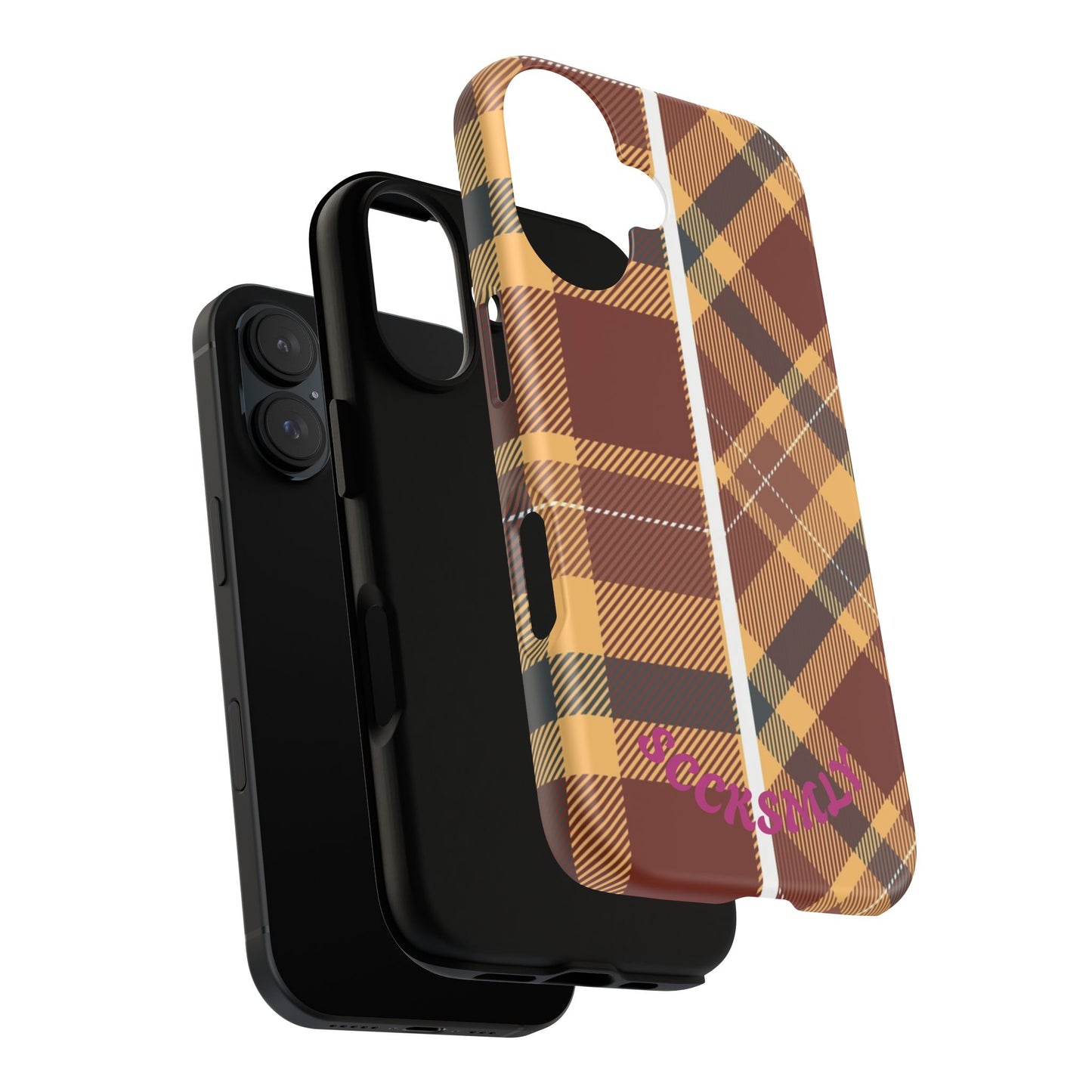 Autumn Plaid Phone Case for Apple