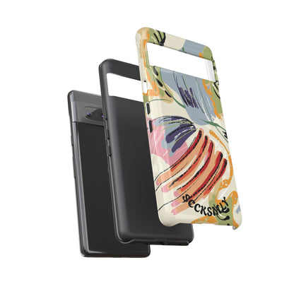 Botanical Strokes Palette Tough Phone Case for Google Pixel