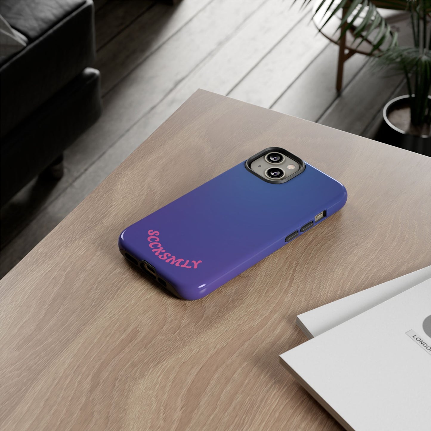 Berry Pop Gradient Tough Phone Case for Apple