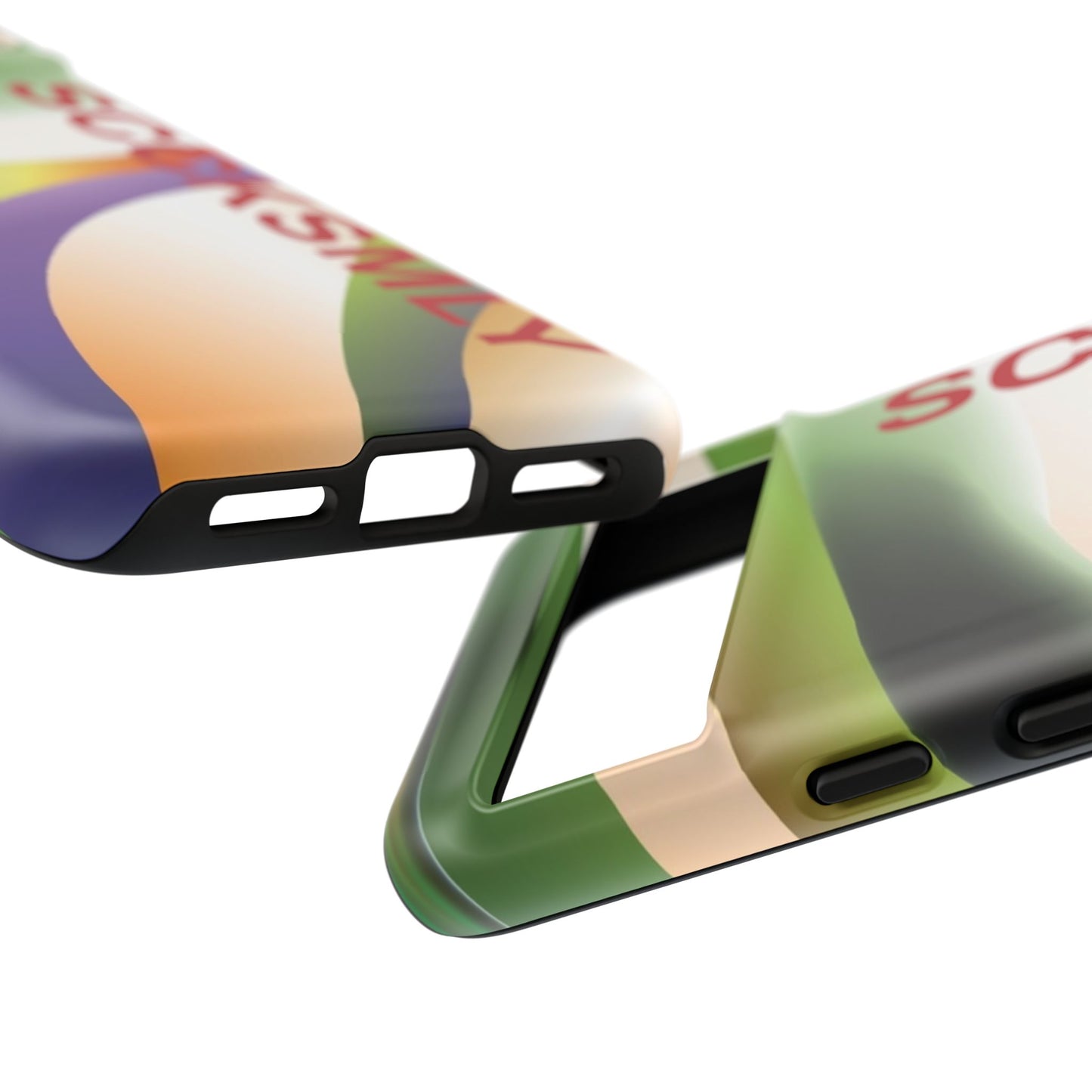 Green Waves Phone Case for Google Pixel