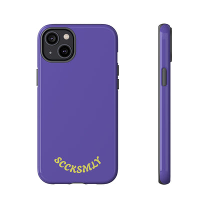 SOLID Dreamy Dusk Purple Tough Case for Apple