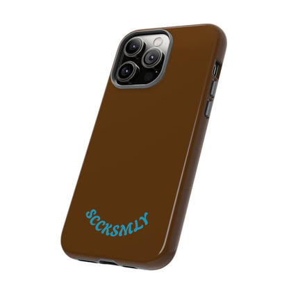 SOLID Chocolate Coco Tough Case for Apple